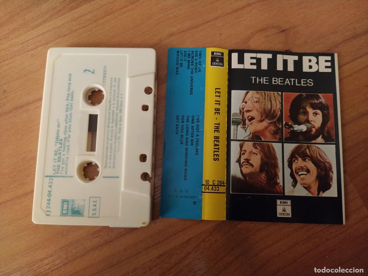 Casetes antiguos: LET IT BE ( THE BEATLES) cassette spa - Foto 1
