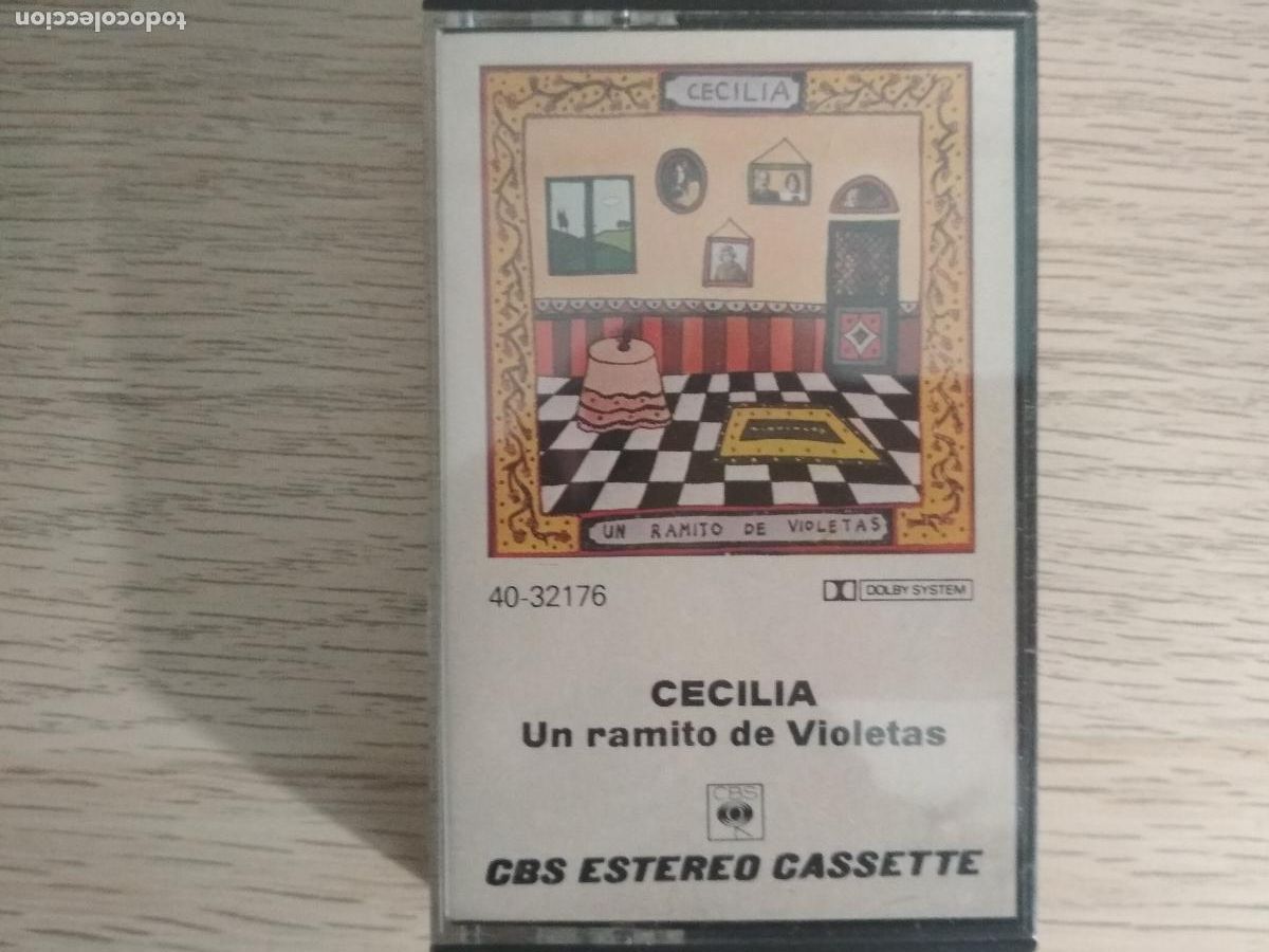 Casetes antiguos: cecilia, un ramito de violetas, 1982 - Foto 1