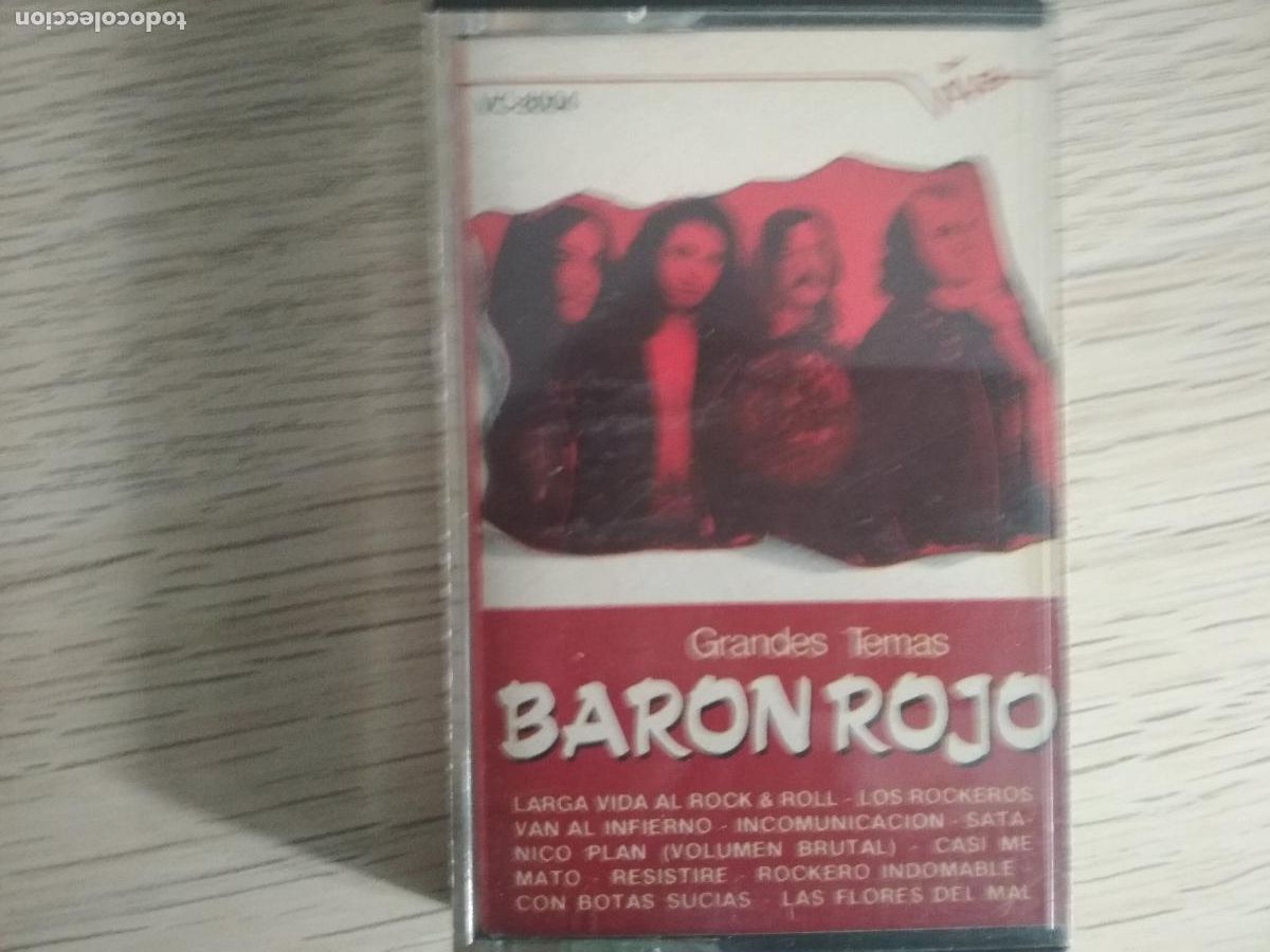 Casetes antiguos: baron rojo, grandes temas,1983 - Foto 2