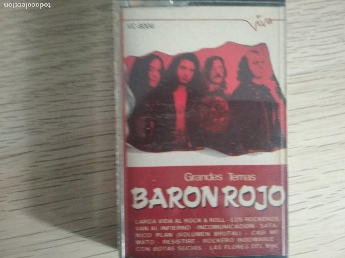 Casetes antiguos: baron rojo, grandes temas,1983 - Foto 1