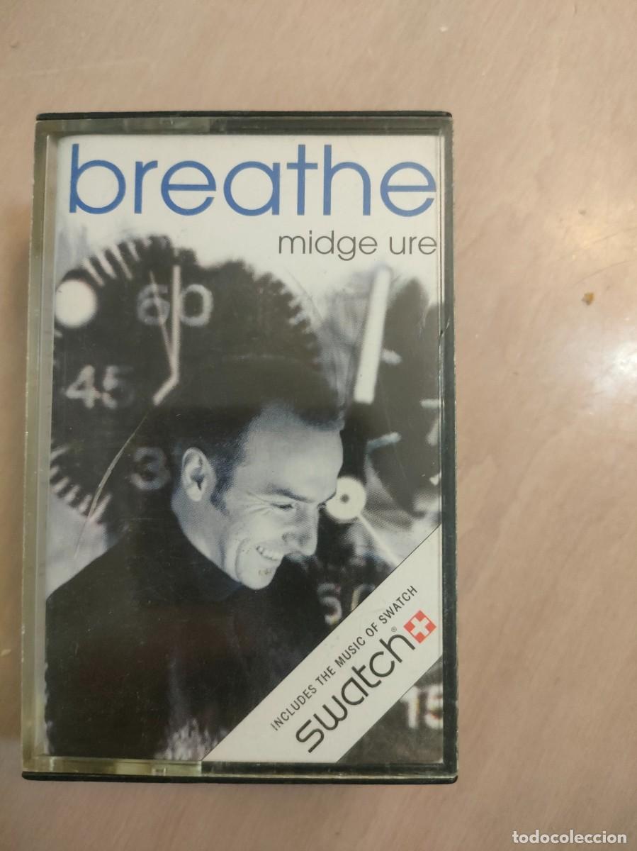 Casetes antiguos: MIDGE URE. BREATHE. Cassette - Foto 1