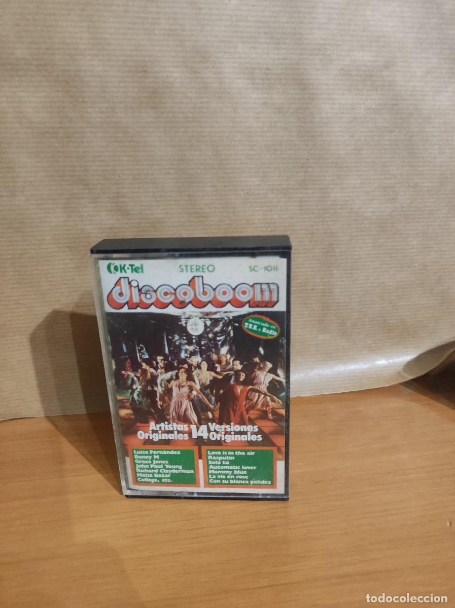 Casetes antiguos: Varios &ndash; Discoboom VERSIONES ORIGINALES - Foto 1