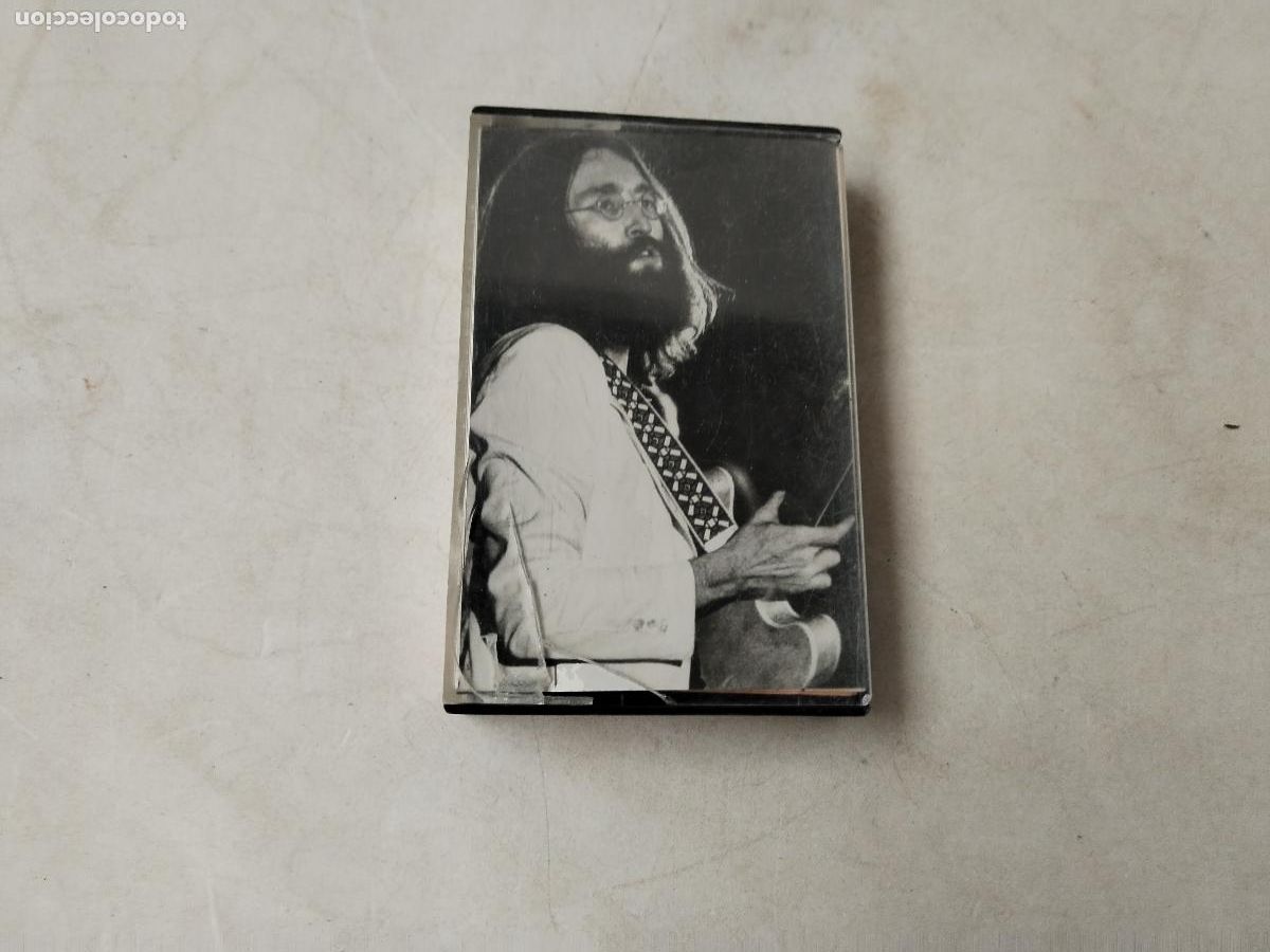 Casetes antiguos: john lennon pin page cinta cassette virgen grabada - c142