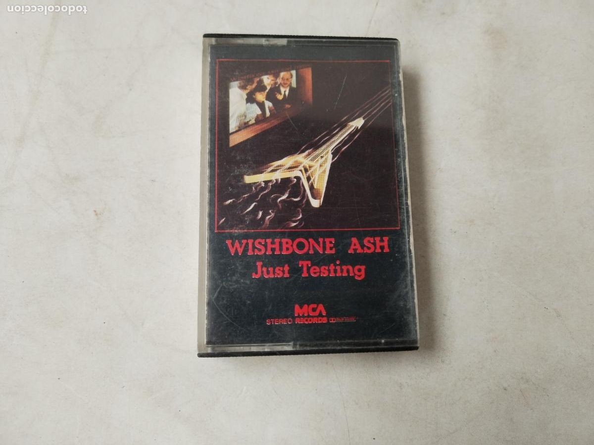 Casetes antiguos: WISHBONE ASH (CASETTE) JUST TESTING A&Ntilde;O 1987 - c142 - Foto 1