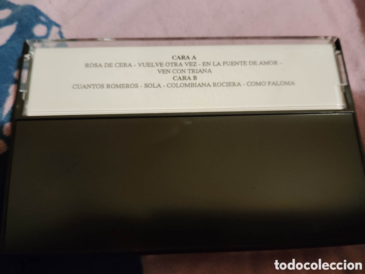 Casetes antiguos: TINA PAVON - ROSA DE CERA ( 1992 ) - Foto 2