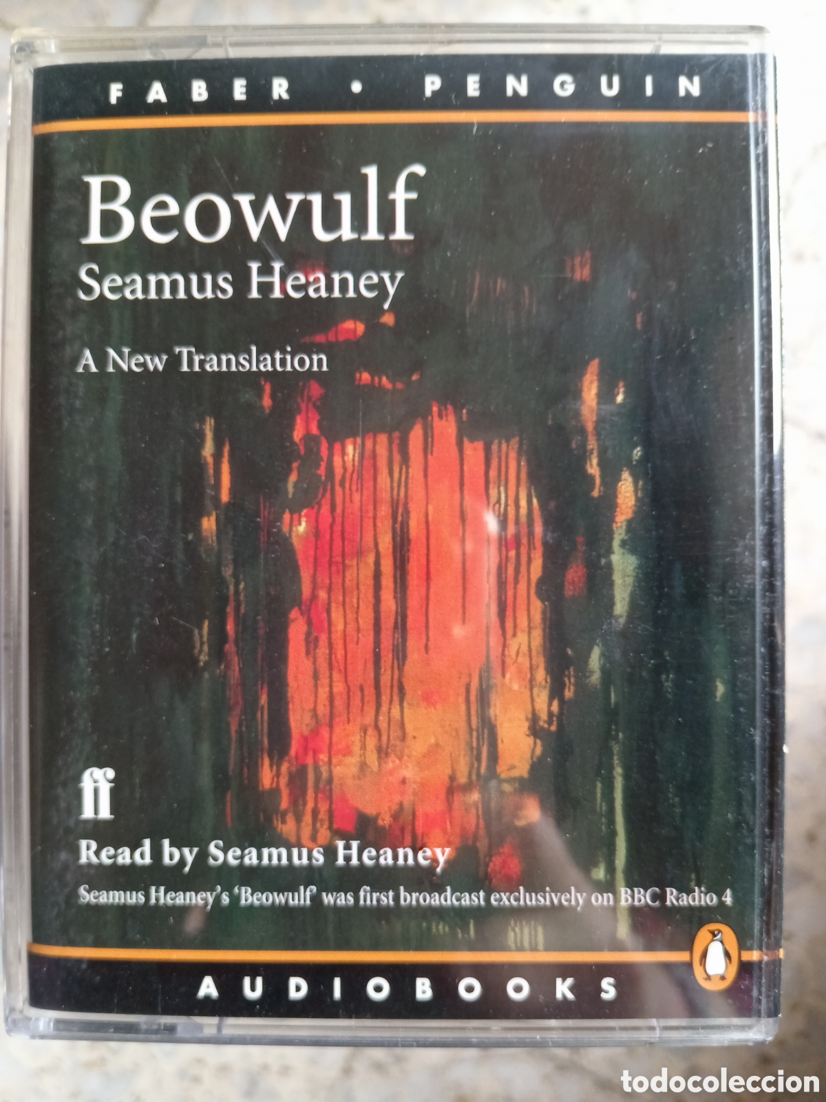 Old Cassettes: CASETE SEAMUS HEANEY BEOWULF AUDIOBOOKS 2 CASSETTE