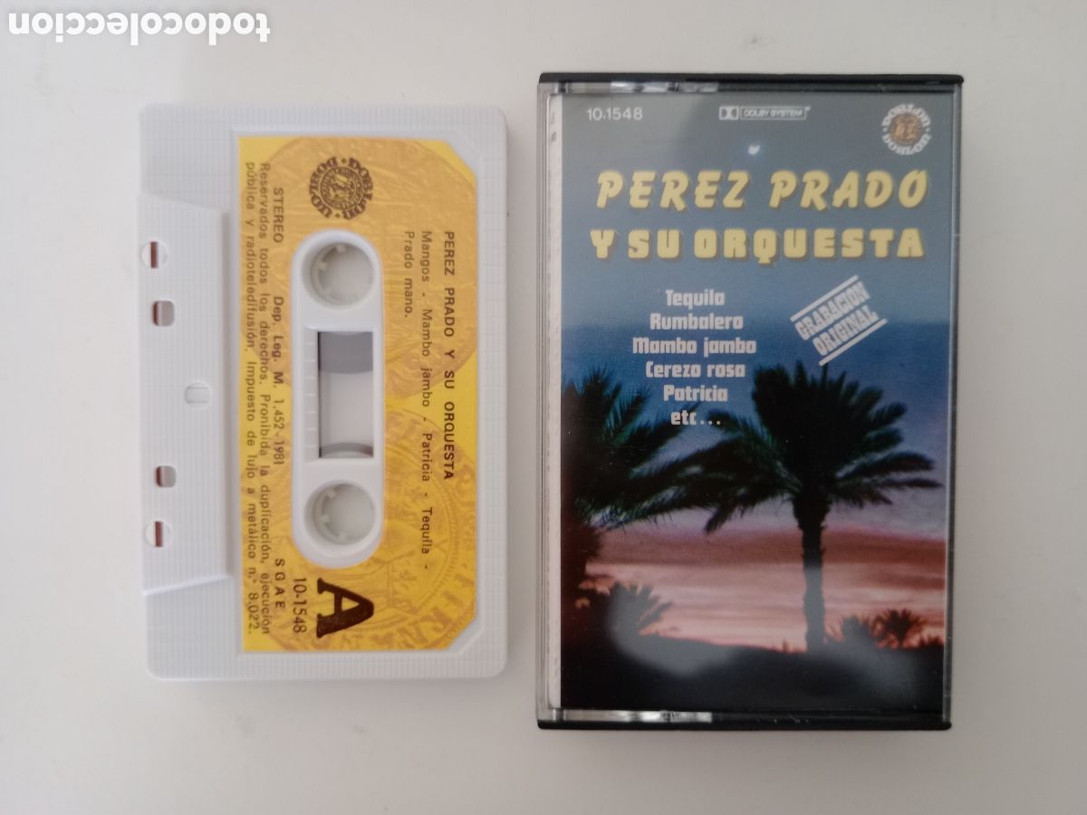 Casetes antiguos: P&eacute;rez Prado y su orquesta. Casete - Foto 2