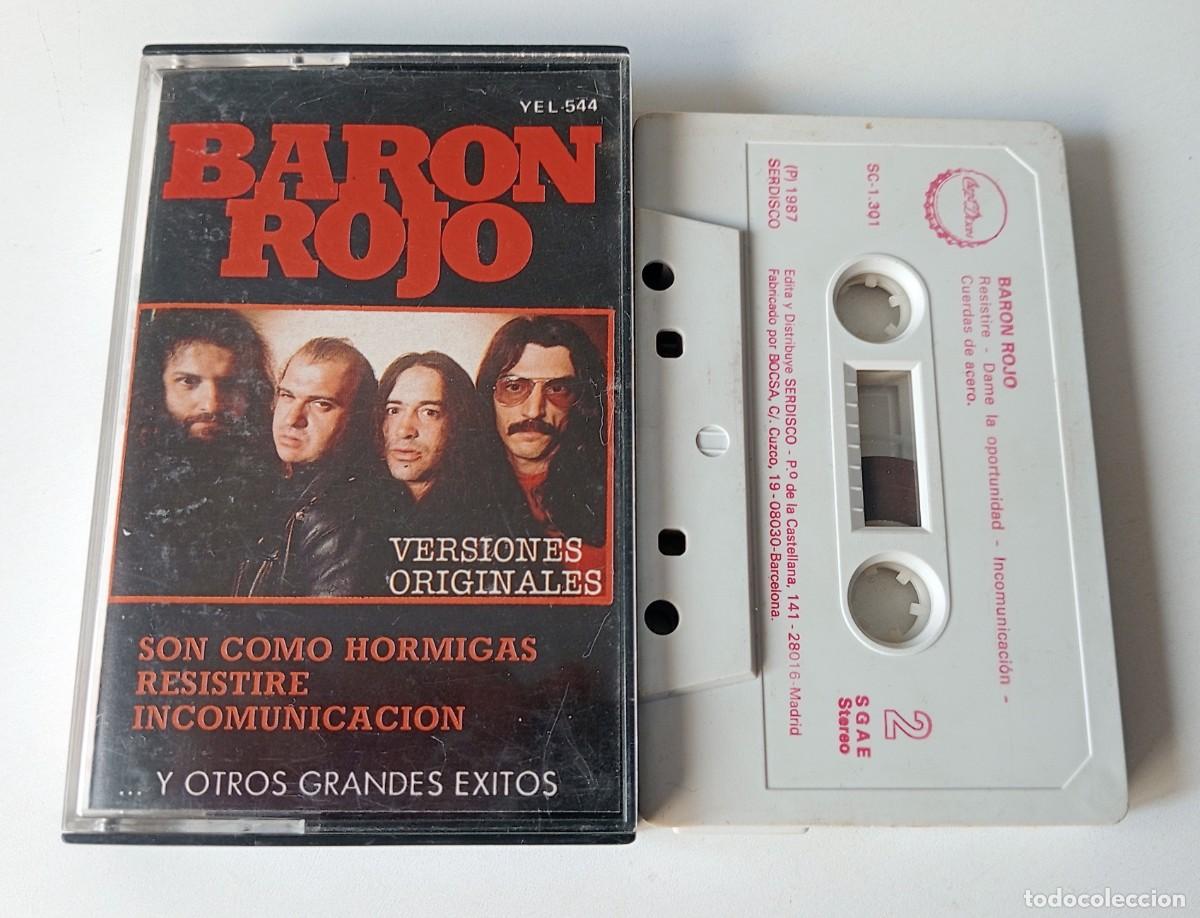 Casetes antiguos: CASSETTE BAR&Oacute;N ROJO - VERSIONES ORIGINALES - Foto 1