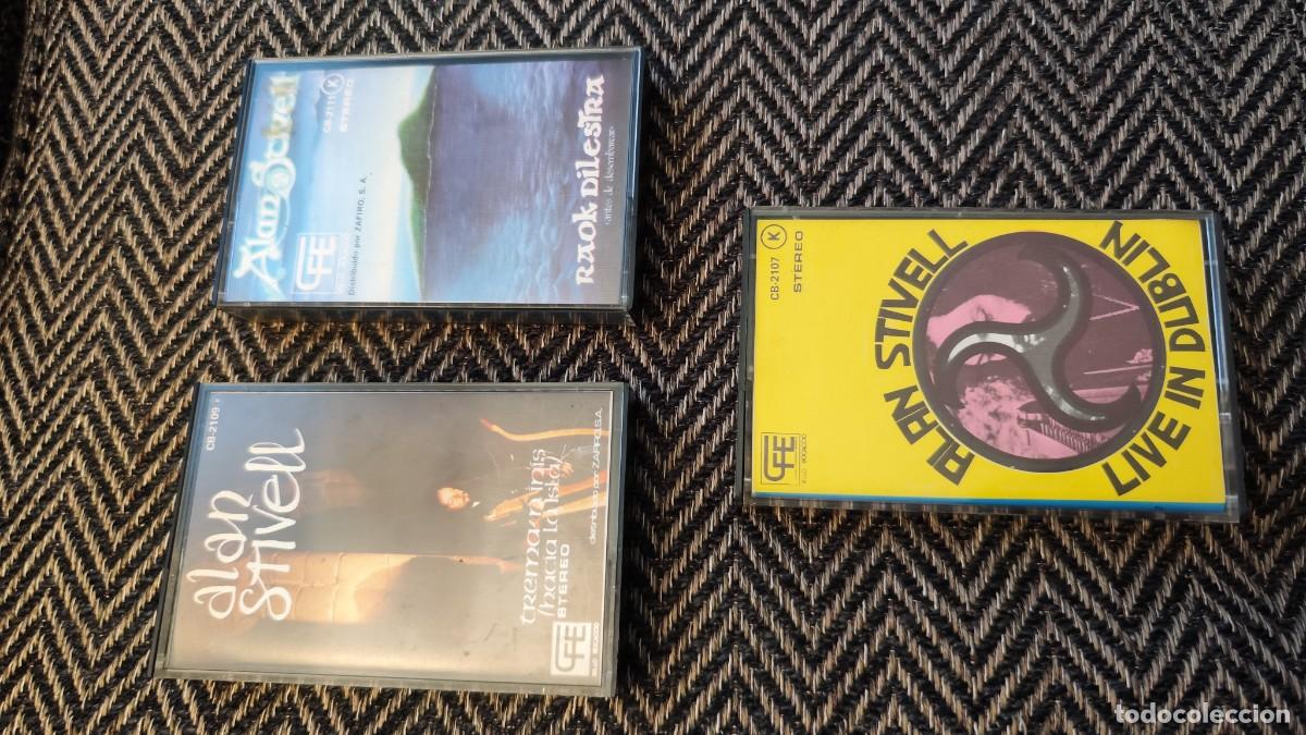 Casetes antiguos: Alan Stivell. Lote de cassettes - Foto 1
