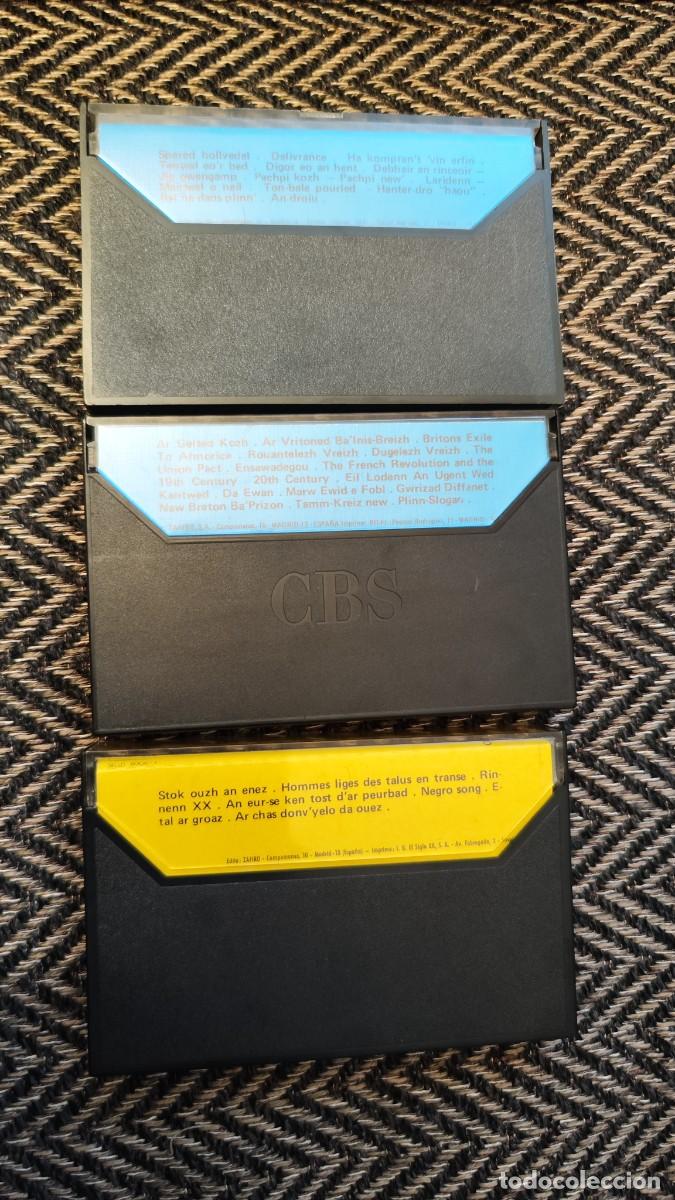 Casetes antiguos: Alan Stivell. Lote de cassettes - Foto 5