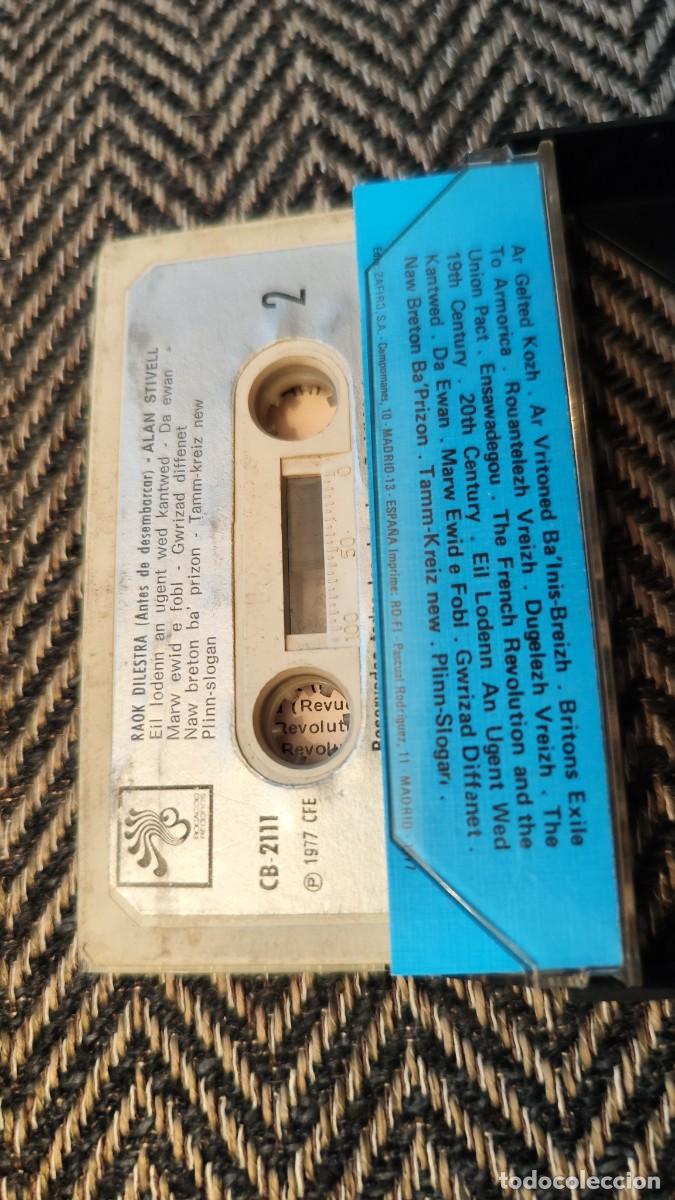 Casetes antiguos: Alan Stivell. Lote de cassettes - Foto 8