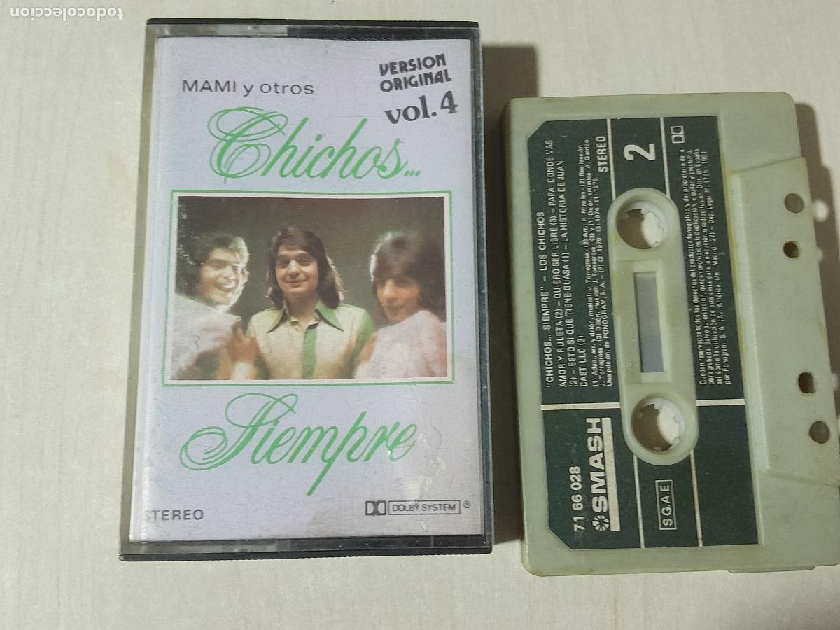 Casetes antiguos: LOS CHICHOS - CASETE - VOL 4 - Foto 1
