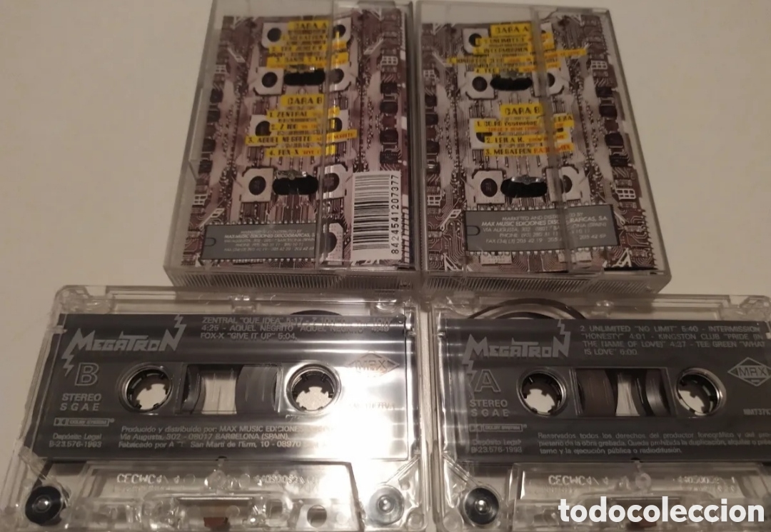 Casetes antiguos: MEGATRON VOL I Y II. - Foto 3