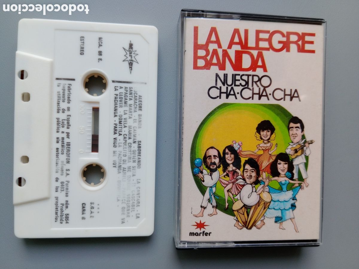 Casetes antiguos: La alegre banda. Casete - Foto 2