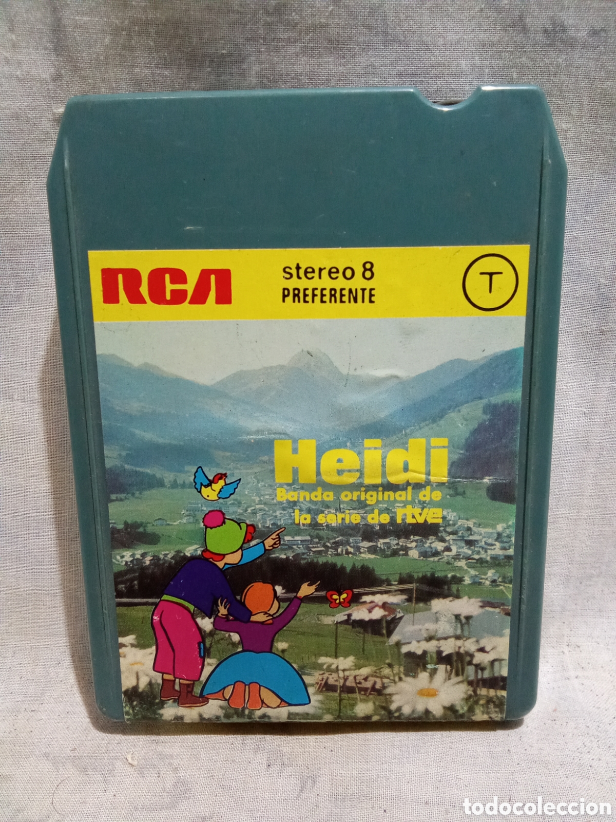 Casetes antiguos: BANDA SONORA HEIDI RCA STEREO 8, 8 PISTAS