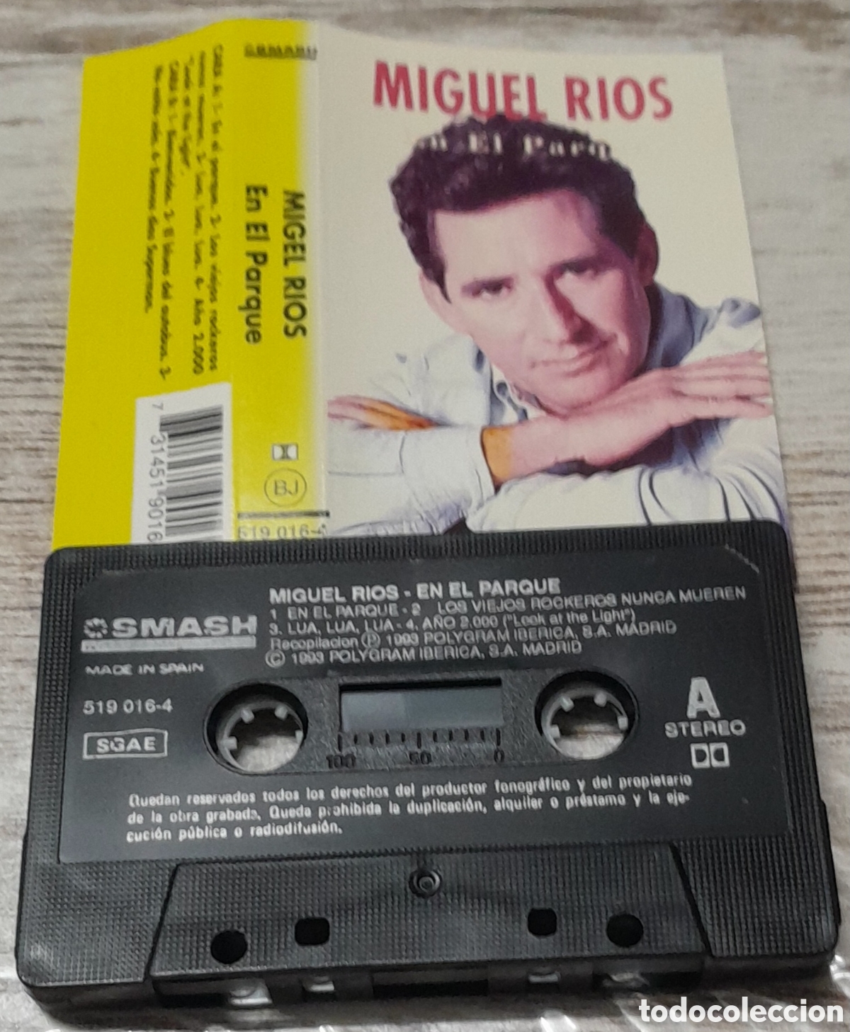 Casetes antiguos: MIGUEL RIOS - EN EL PARQUE - Foto 1