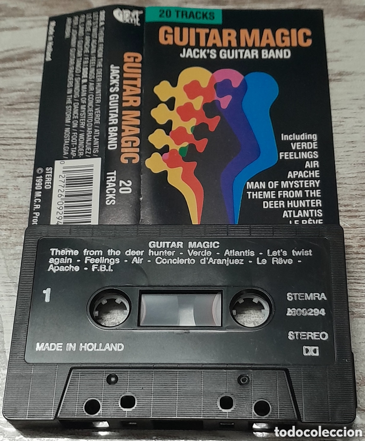 Casetes antiguos: JACK'S GUITAR BAND - GUITAR MAGIC - HOLLAND