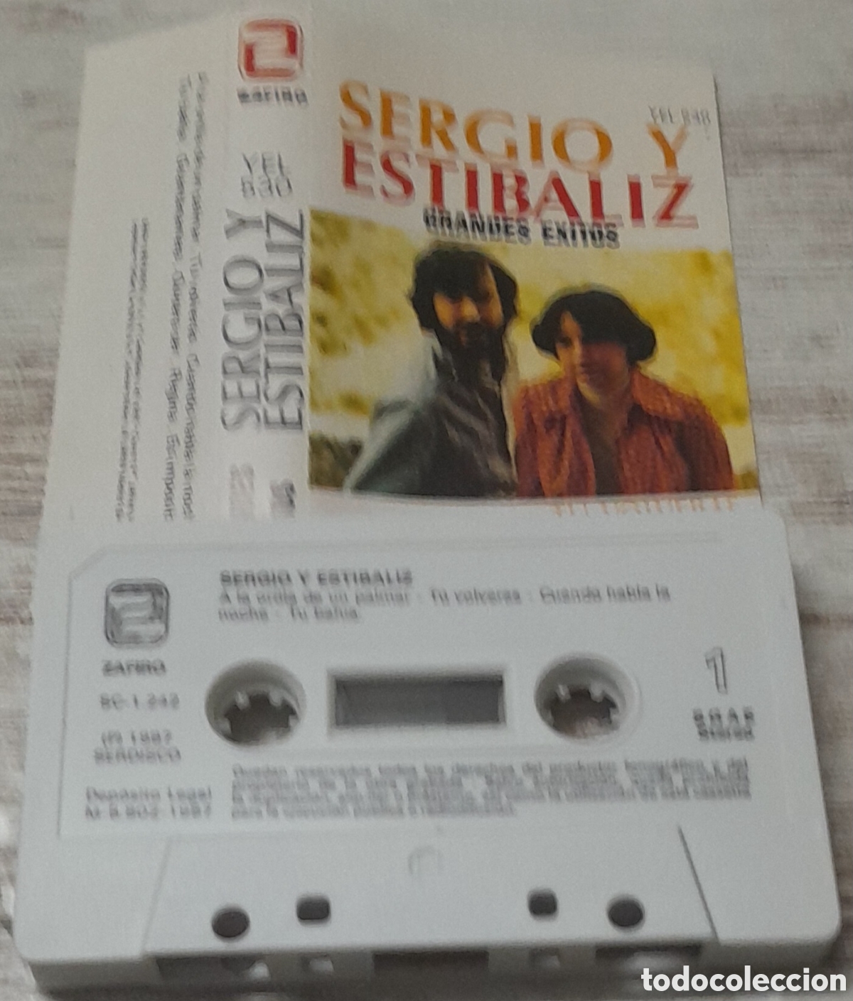 Casetes antiguos: SERGIO Y ESTIBALIZ - GRANDES EXITOS - Foto 1
