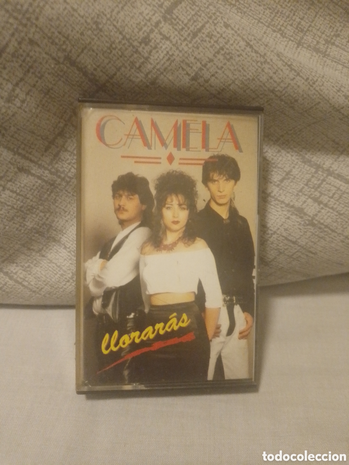 Casetes antiguos: Cassette de Camela 1994 Lloraras - Foto 1