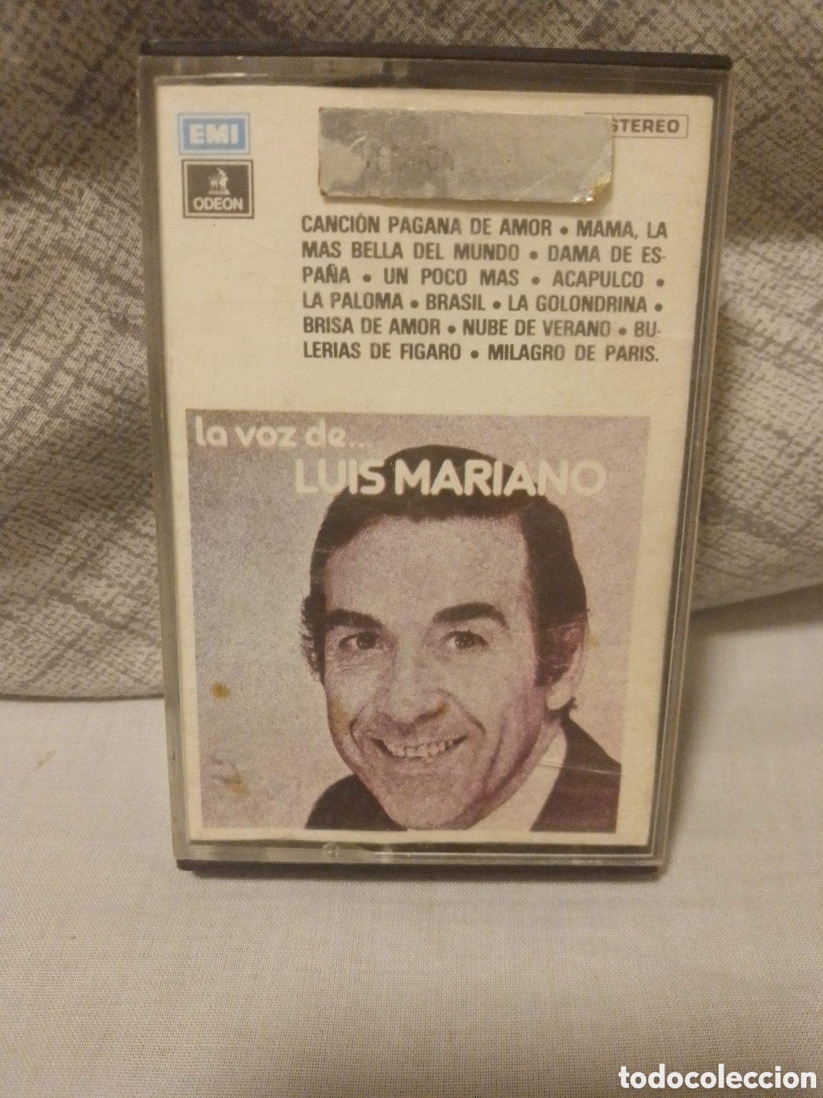 Casetes antiguos: LA VOZ DE LUIS MARIANO 1977 - Foto 1