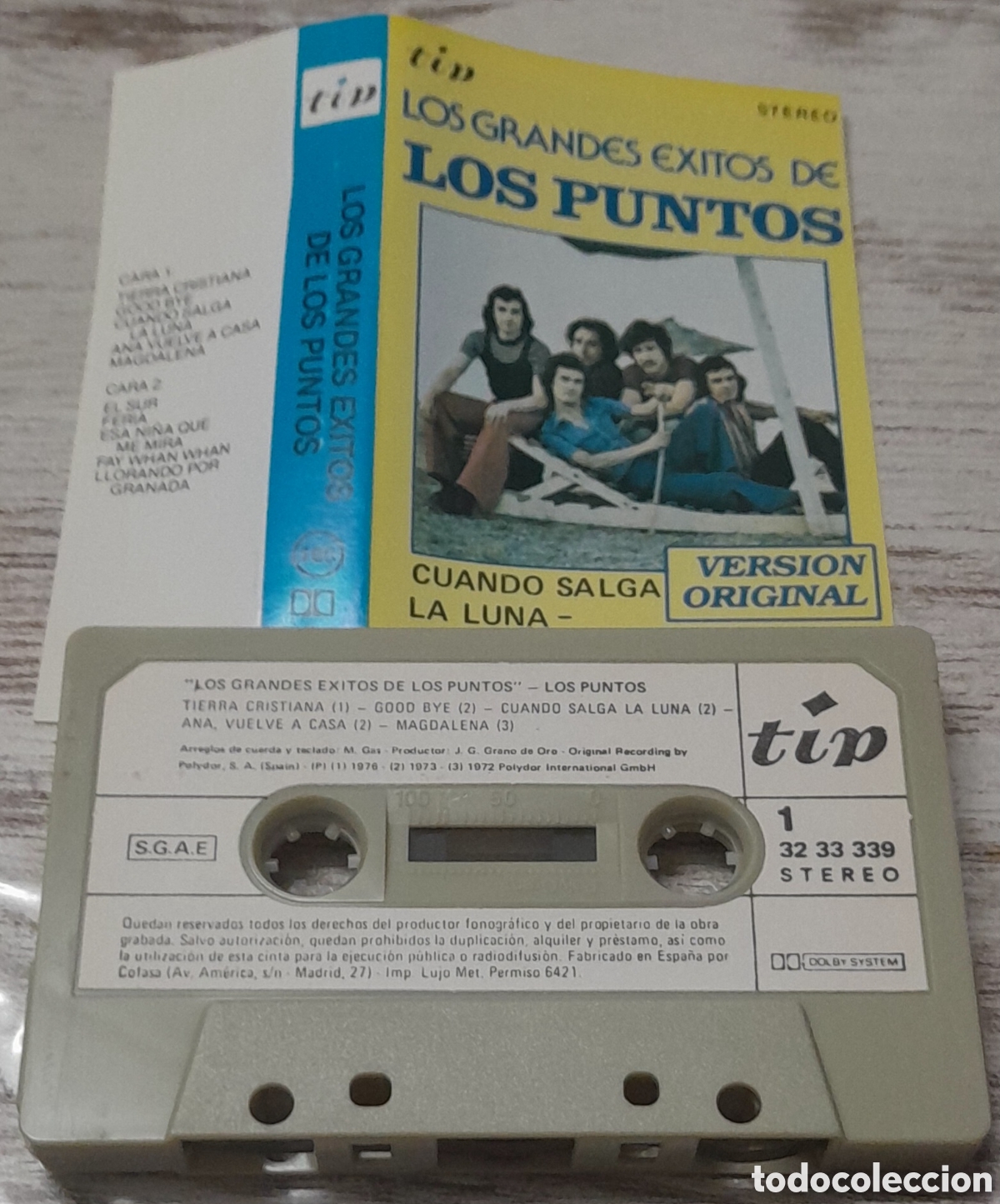 Casetes antiguos: LOS GRANDES EXITOS DE LOS PUNTOS - Foto 1