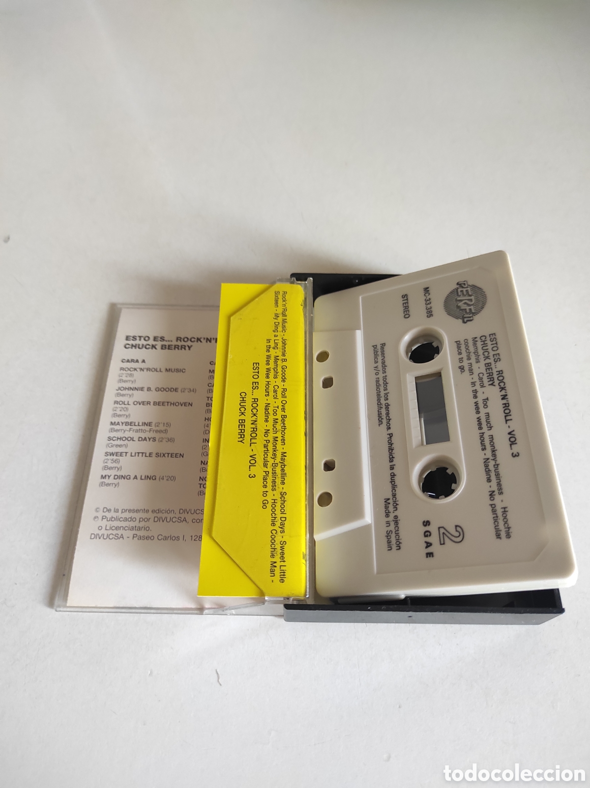 Casetes antiguos: RockNRoll Chuck Berry - Foto 3