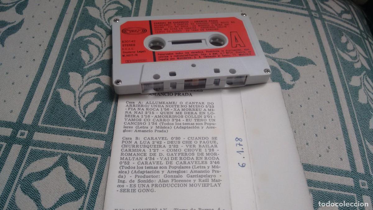 Casetes antiguos: CASETTE de AMANCIO PRADA a&ntilde;os 70 - Foto 2