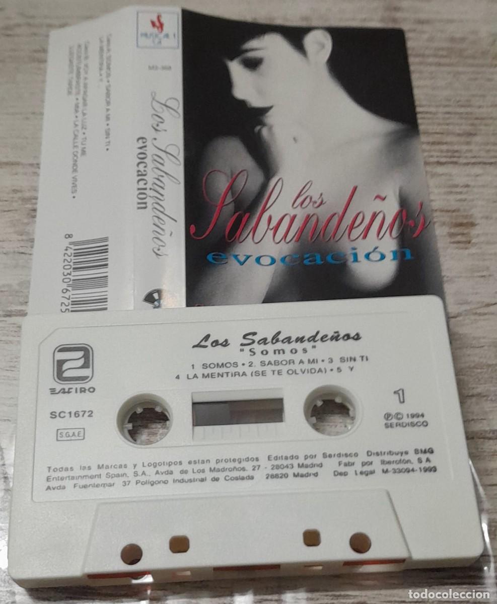 Casetes antiguos: LOS SABANDE&Ntilde;OS - EVOCACION - Foto 1