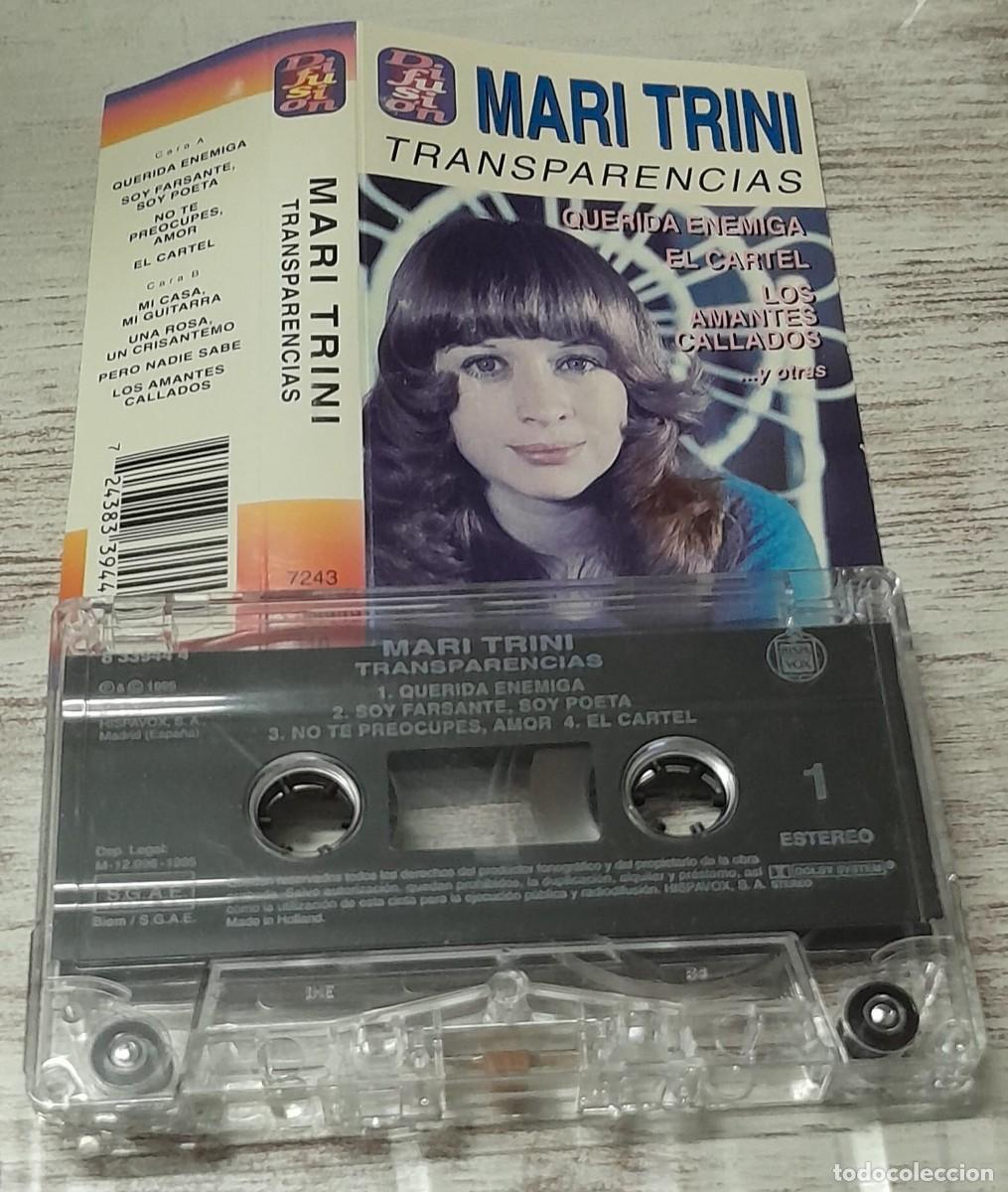 Casetes antiguos: MARI TRINI - TRANSPARENCIAS - Foto 1