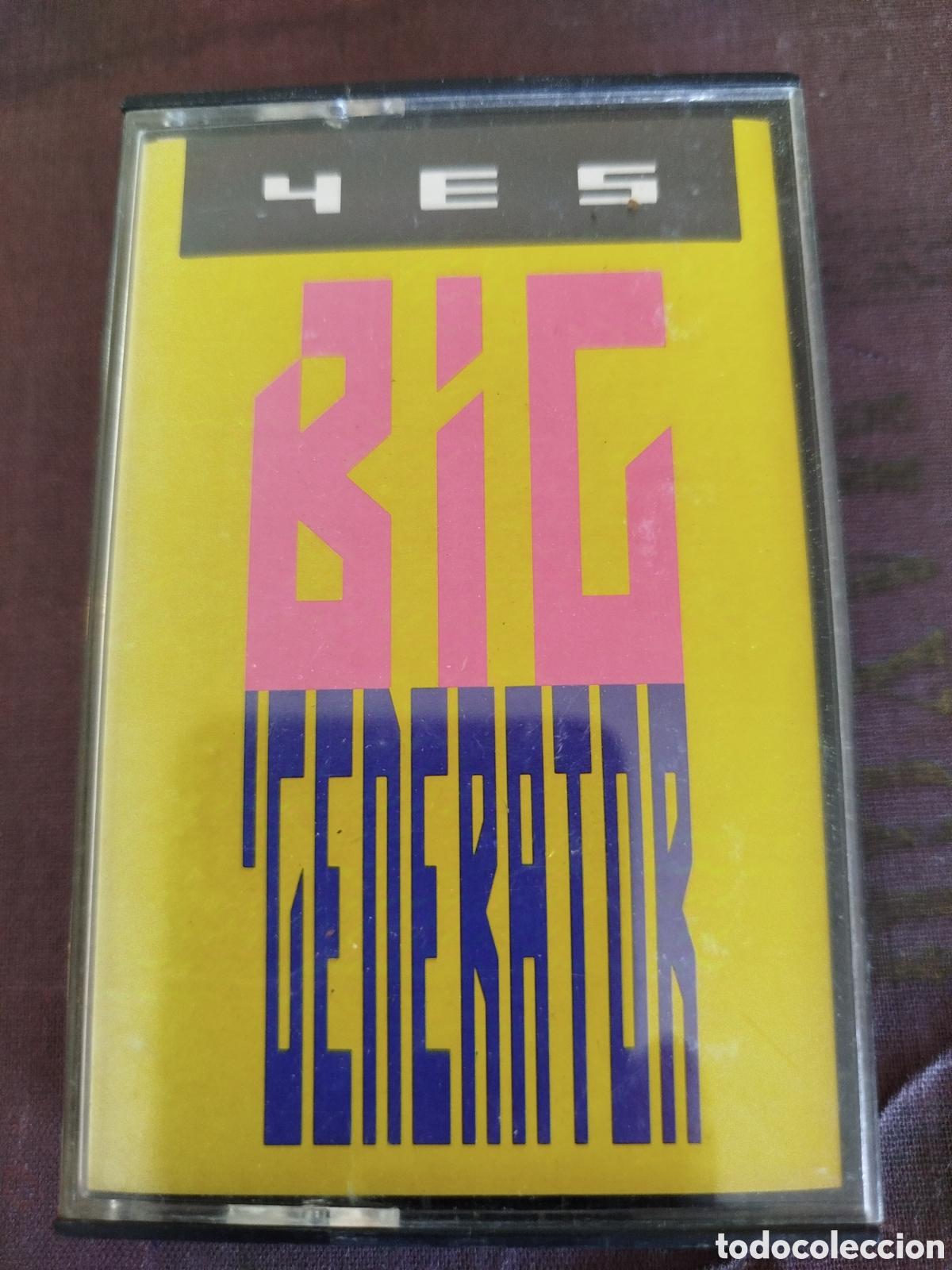 Casetes antiguos: Yes - Big generator. Cassette - Foto 1