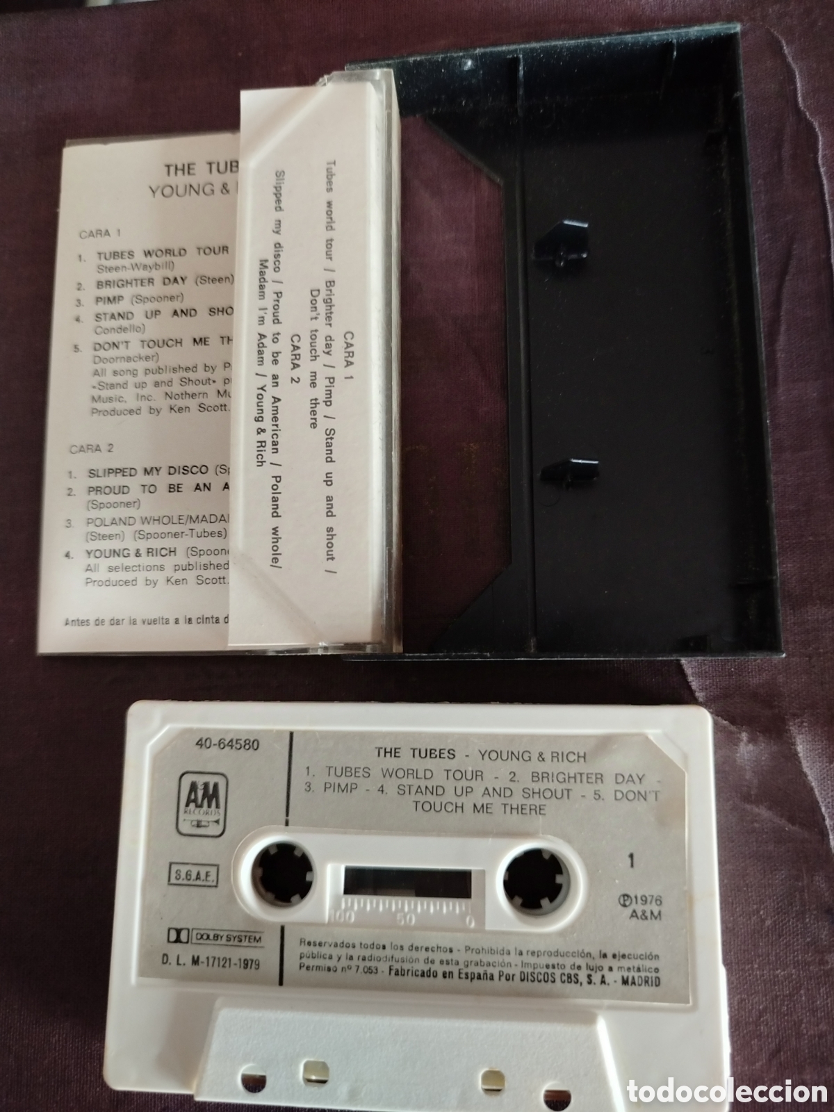 Casetes antiguos: The tubes - young & rich - Foto 2