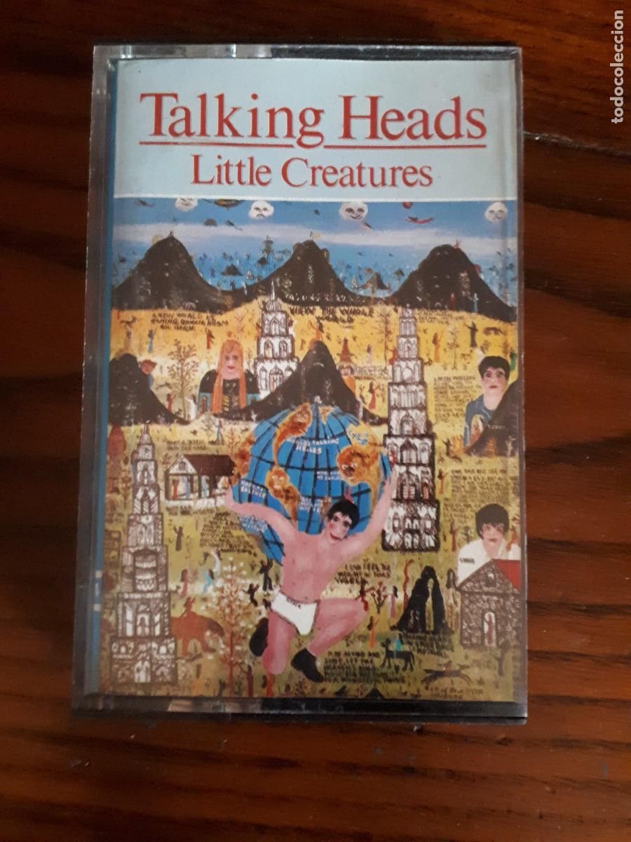 Casetes antiguos: Talking Heads cassette. Little Creatures. - Foto 1