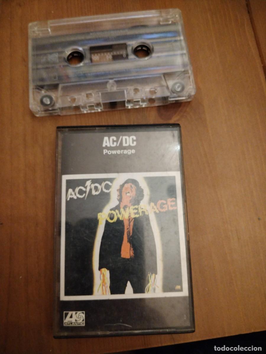 Casetes antiguos: AC/DC -powerage -heavy metal - Foto 1