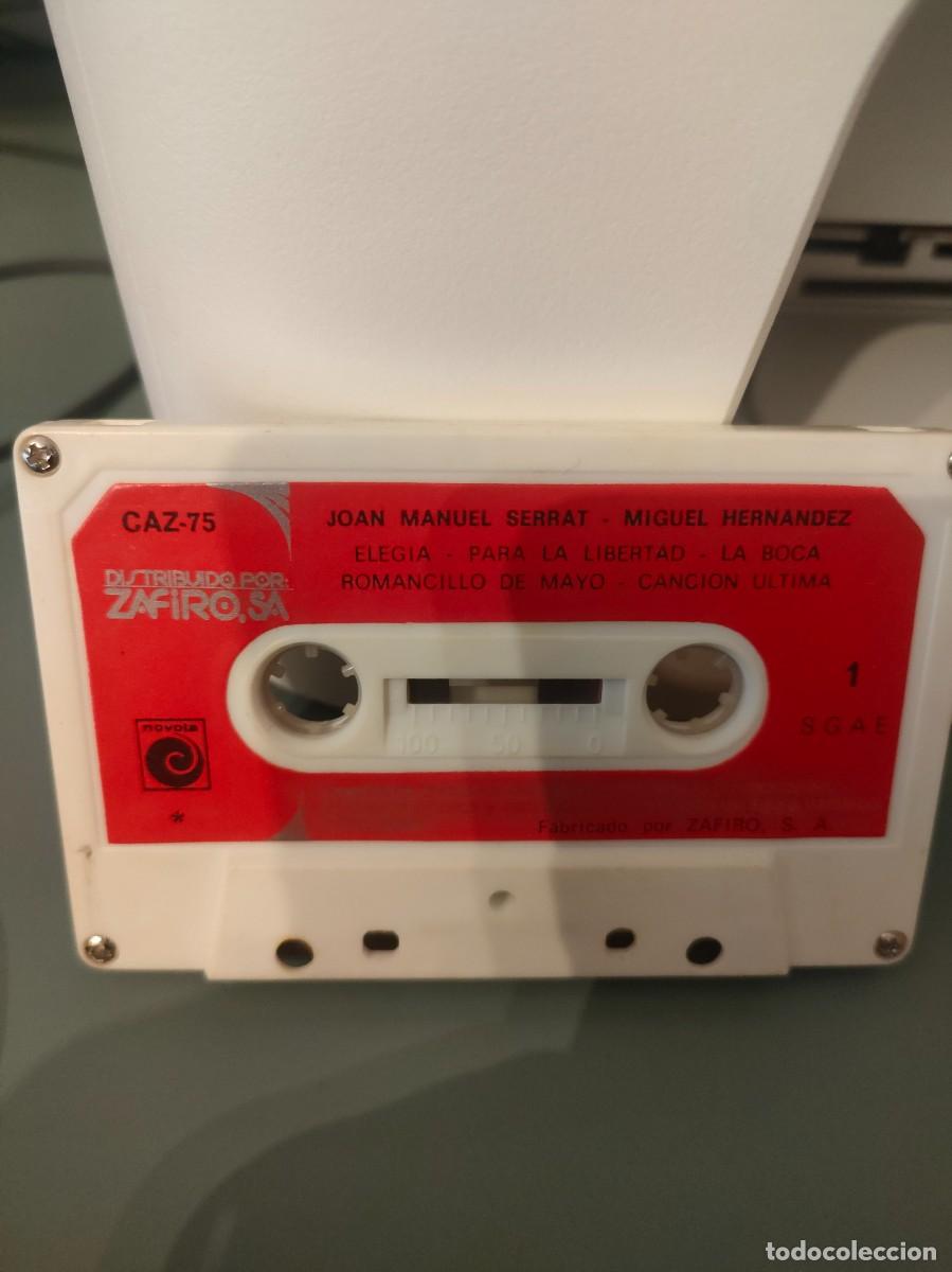 Casetes antiguos: SERRAT INTERPRETA A MIGUEL HERNANDEZ - Foto 1