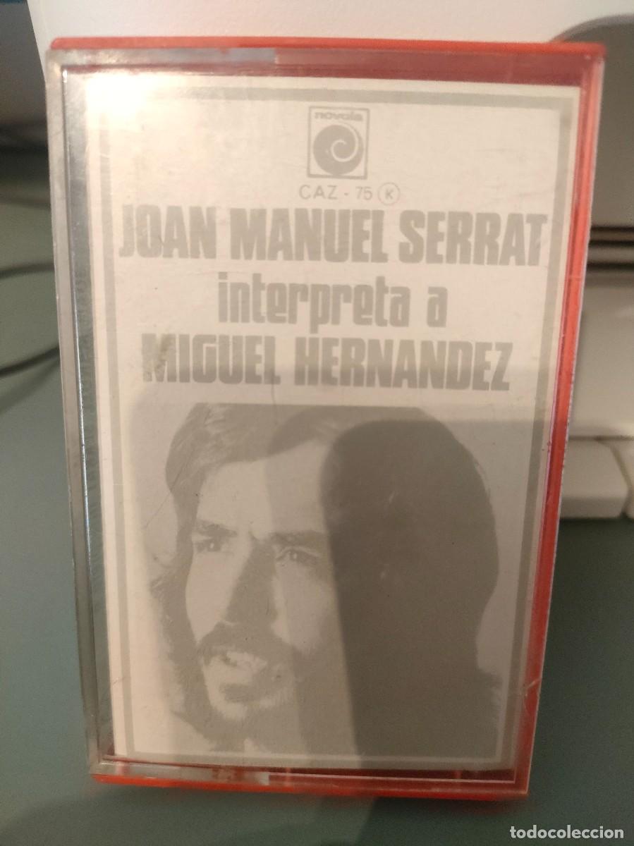 Casetes antiguos: SERRAT INTERPRETA A MIGUEL HERNANDEZ - Foto 2