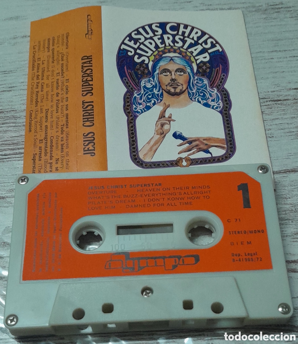 Casetes antiguos: JESUS CHRIST SUPERSTAR - OLYMPO - Foto 1