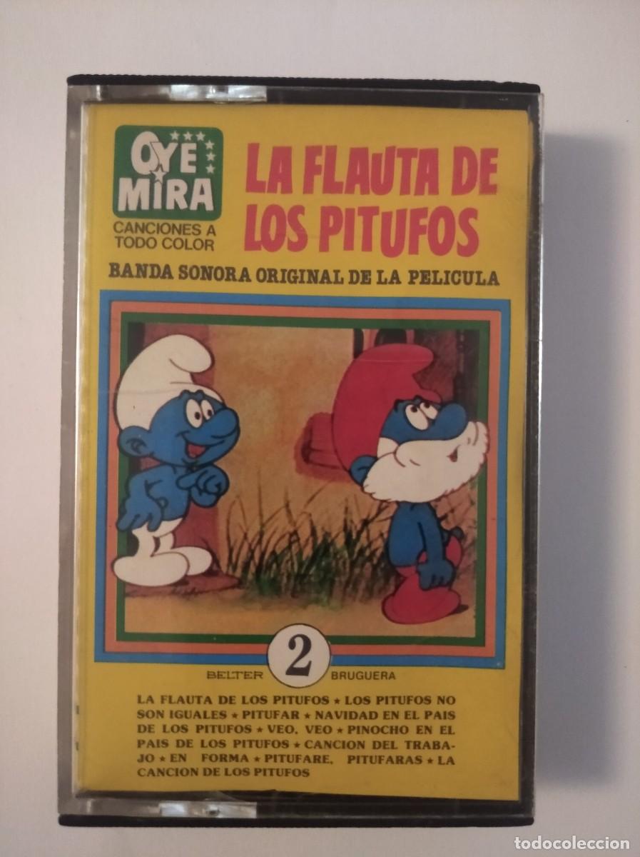 Casetes antiguos: La flauta de los pitufos - Foto 1