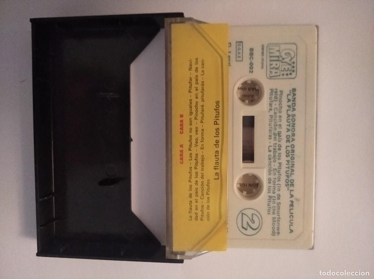 Casetes antiguos: La flauta de los pitufos - Foto 2