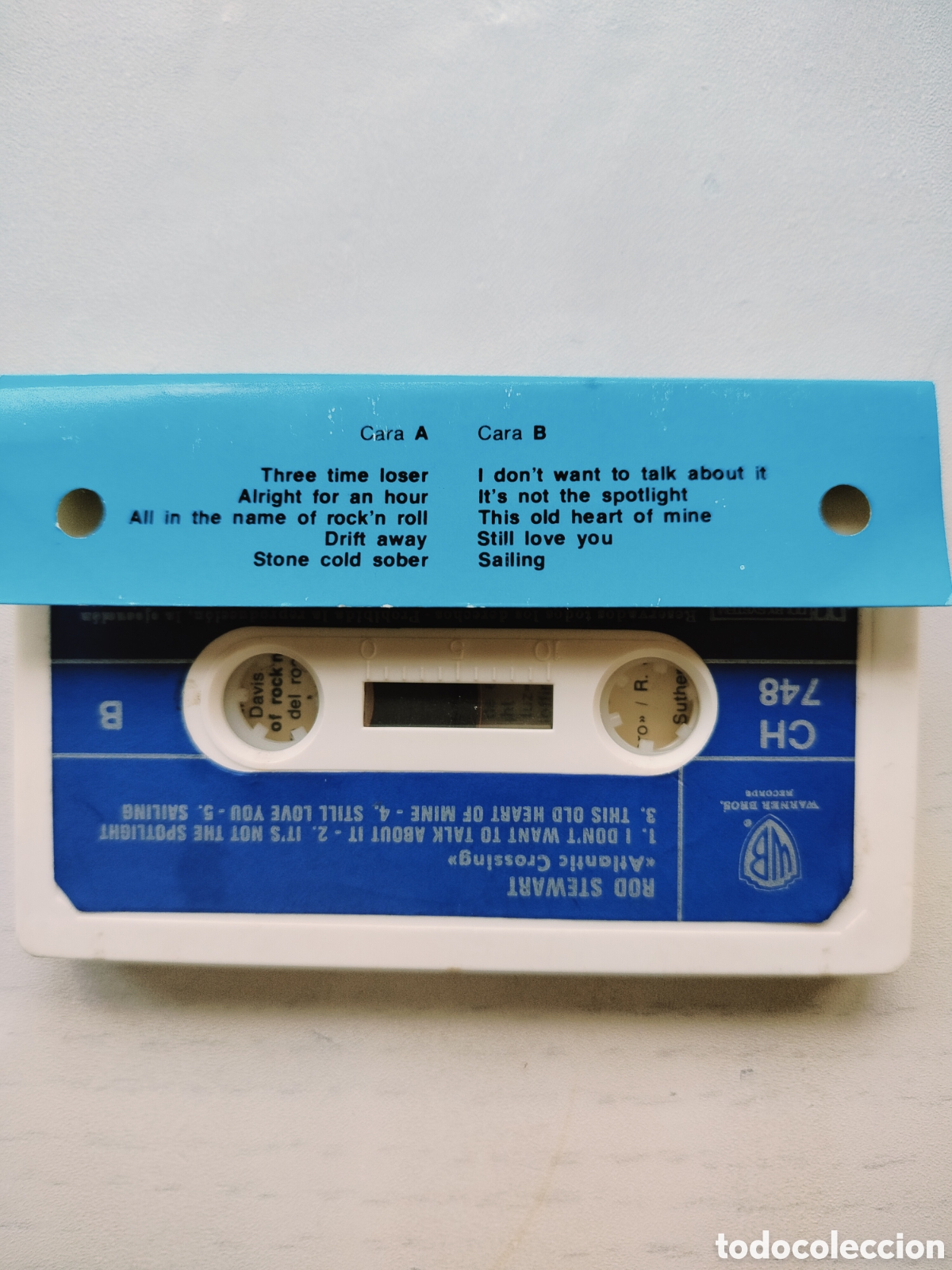 Casetes antiguos: Cassette Rod Stewart - Foto 2
