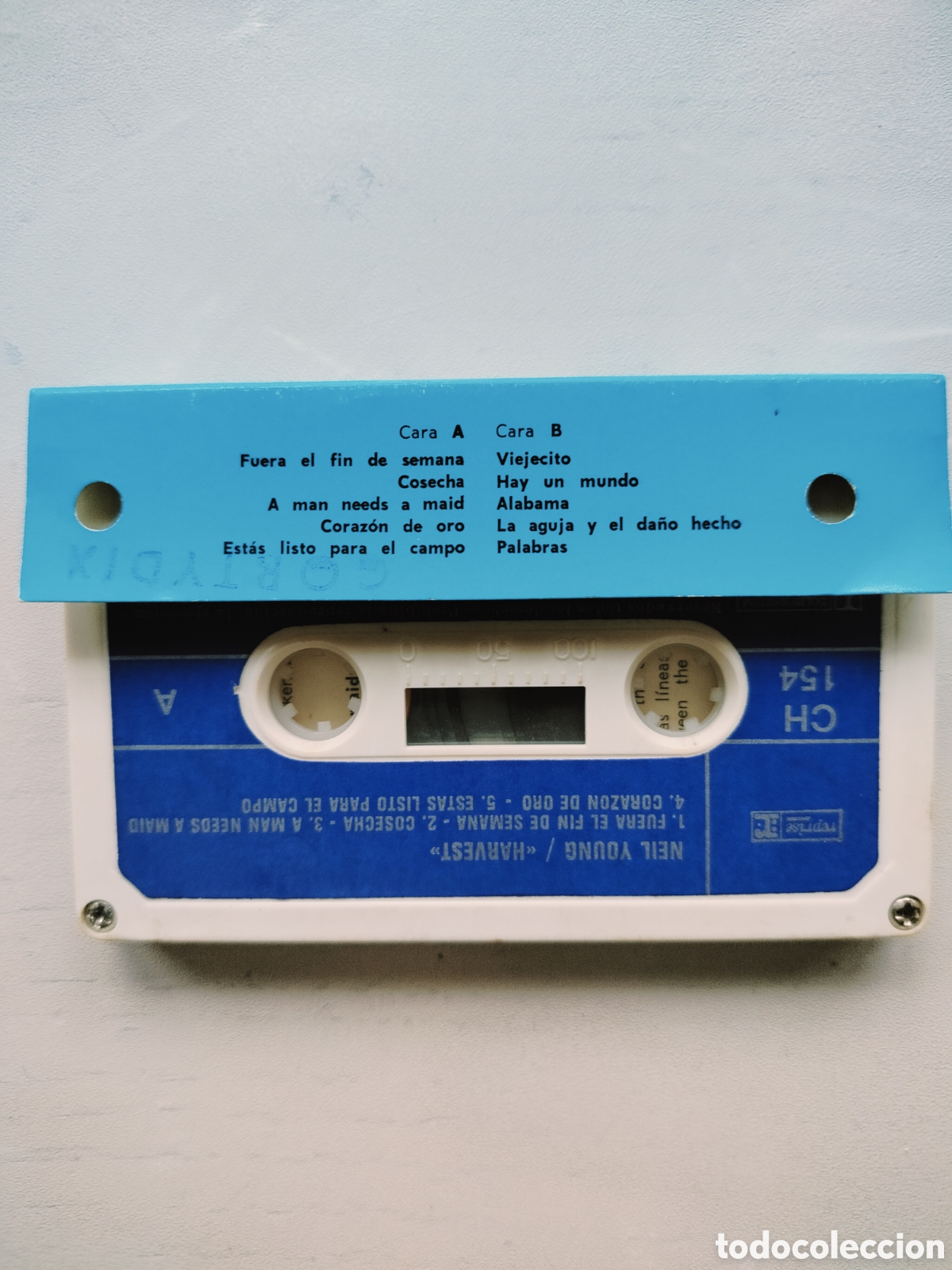 Casetes antiguos: Cassette Neil Young. - Foto 2