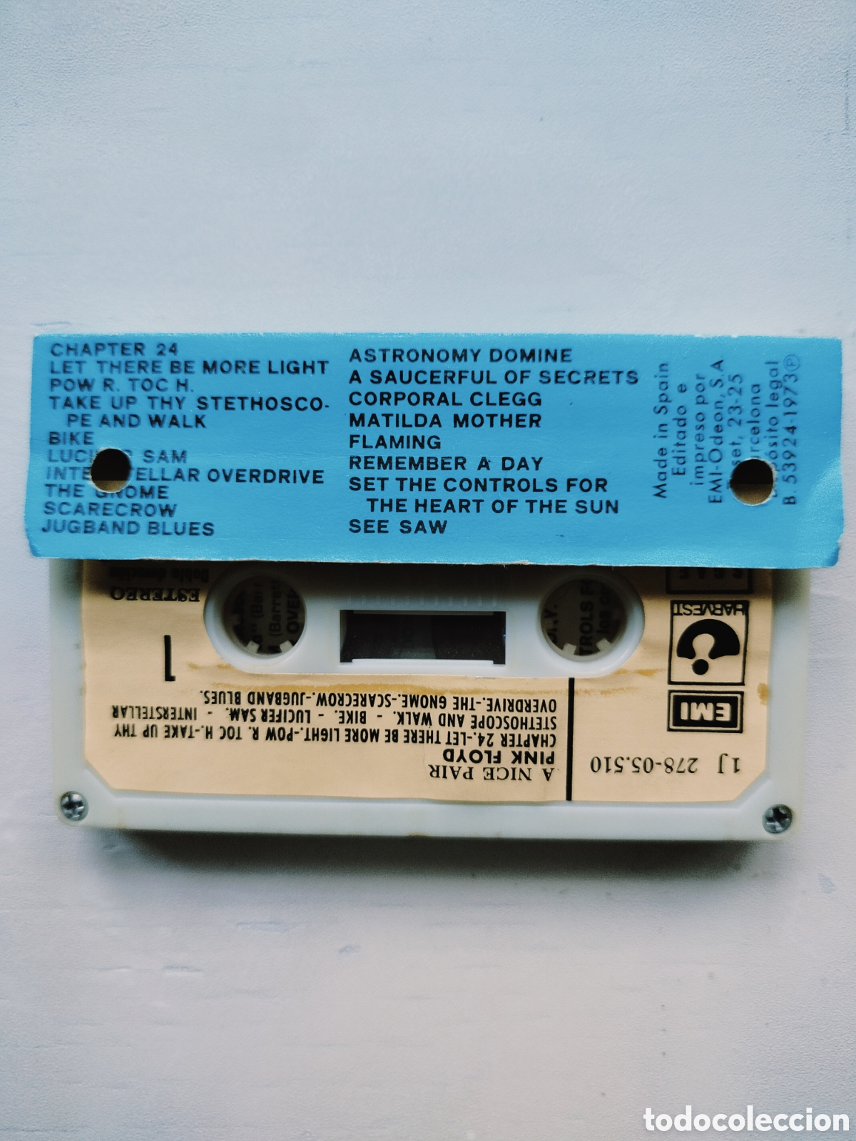 Casetes antiguos: Cassette Pink Floyd. - Foto 2