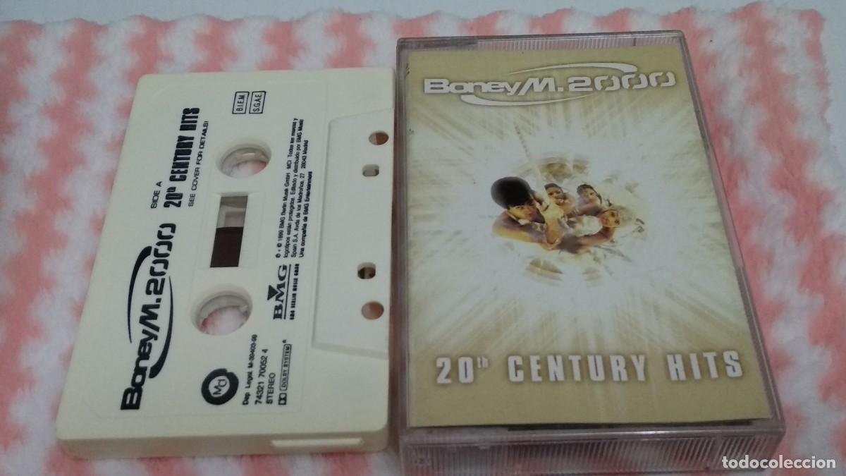 Casetes antiguos: BONEY M / 2000 20TH CENTURY HITS - 1999 BMG ESPA&Ntilde;A- CASETE CINTA CASSETTE - POCO USO