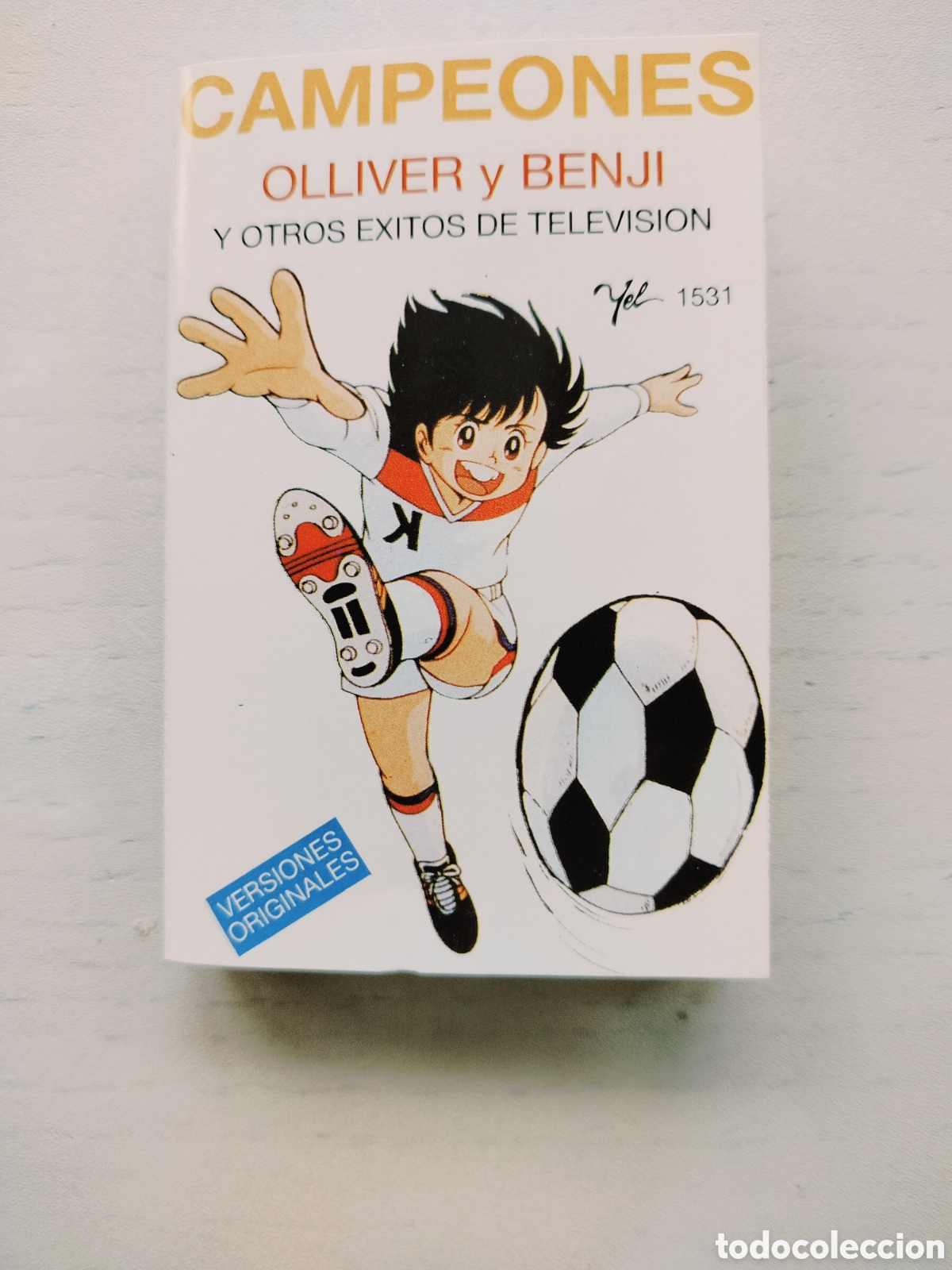 Casetes antiguos: Cass Campeones Oliver y Benji - Foto 1