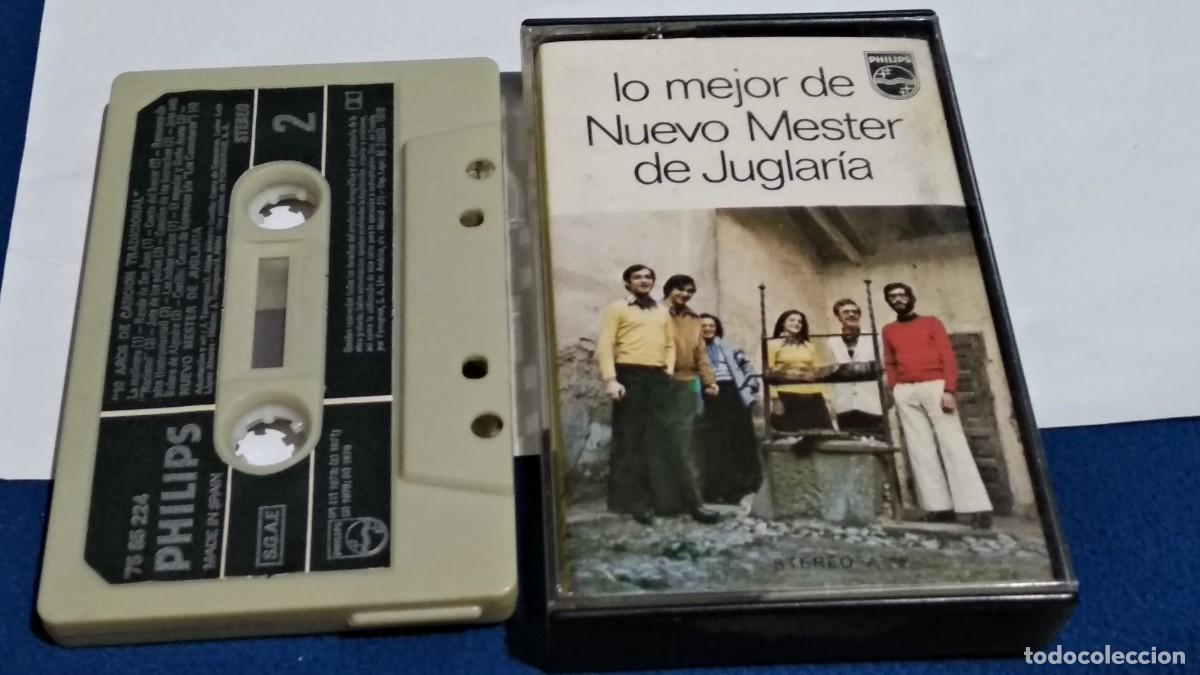 Casetes antiguos: LO MEJOR DE NUEVO MESTER DE JUGLAR&Iacute;A - 1979 PHILIPS CANCIONES TRADICIONALES - CASETE CINTA