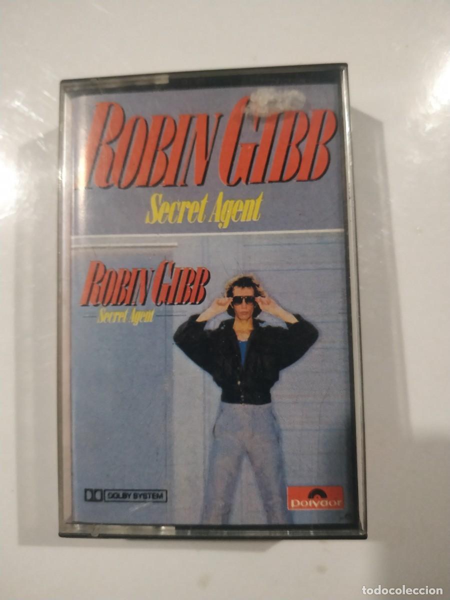Casetes antiguos: CASETE ROBIN GIBB - SECRET AGENT - Foto 1