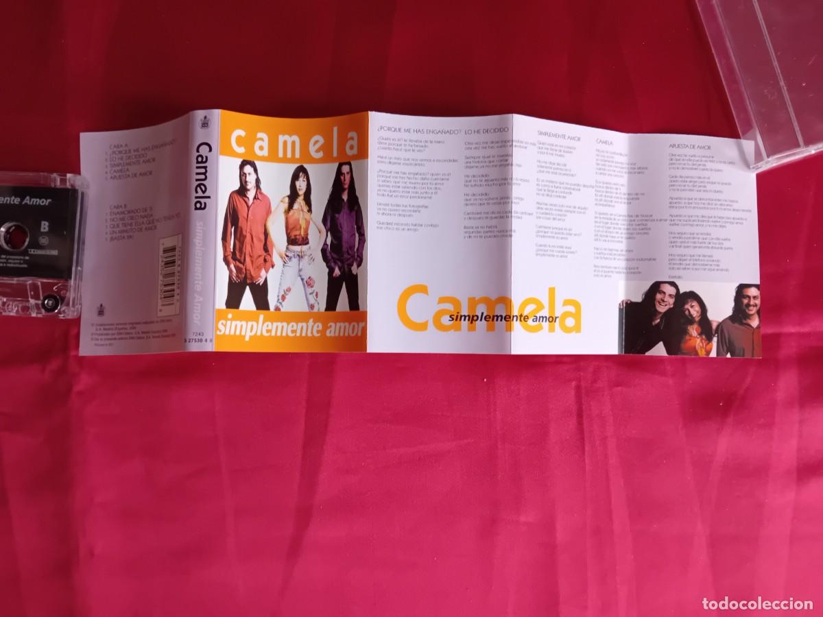 Casetes antiguos: Camela simplemente amor a&ntilde;o 2000 - Foto 4
