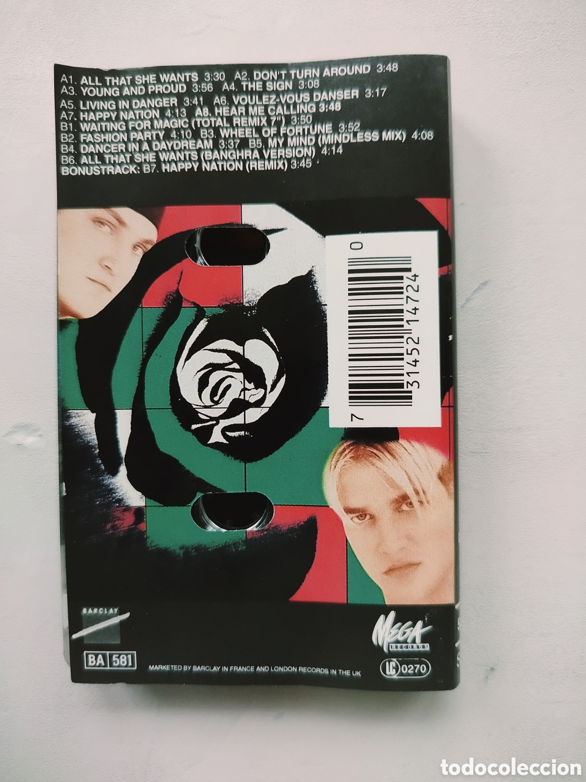 Casetes antiguos: Cassette Ace Of Base - Foto 2