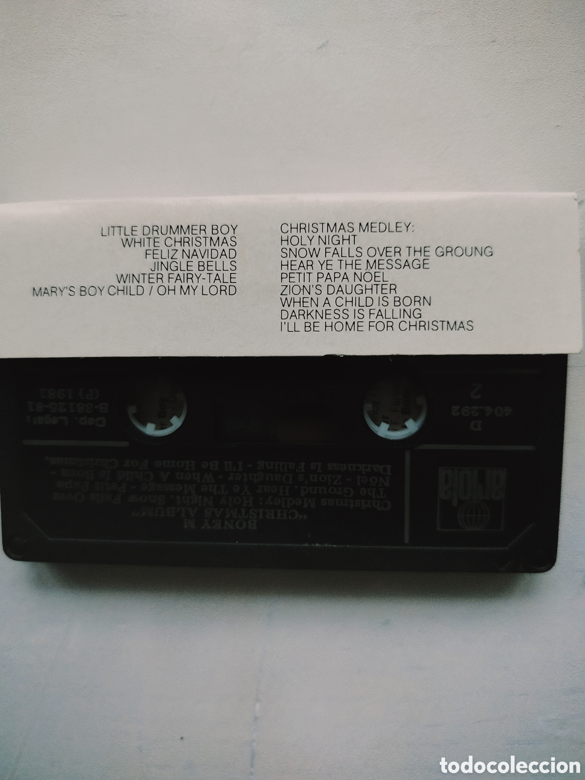 Casetes antiguos: Cassette Boney M 1981 - Foto 2