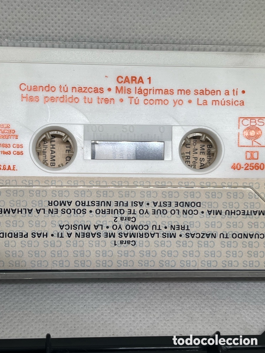 Casetes antiguos: MOCEDADES &ldquo; LA M&Uacute;SICA&rdquo; COMO NUEVA - Foto 4