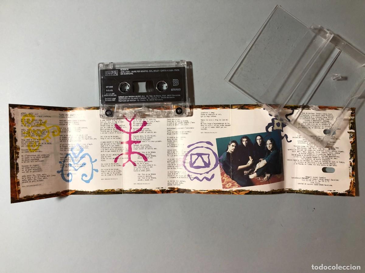 Casetes antiguos: Cassette GOSSOS &ndash; Mandala Rock catal&agrave; en K7 - Foto 4
